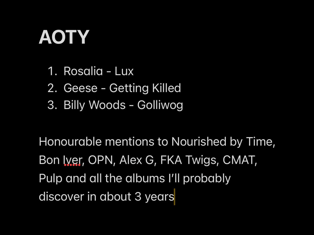 2025 Recap No. 2: Tom&nbsp;Burrows